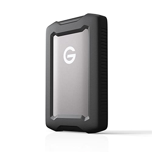 SanDisk Professional 5TB G-Drive ArmorATD - Rugged, Durable Portable External Hard Drive HDD, USB-C, USB 3.2 Gen 1 - SDPH81G-005T-GBA1D - 5TB - New Generation