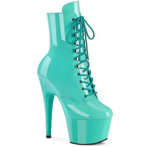 Teal Pleasers Heels