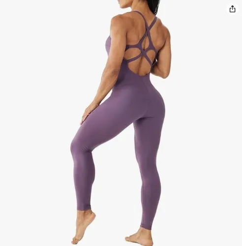 Purple Body Suit