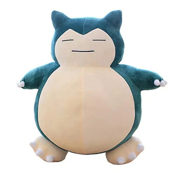 Wzxpoor Plush Toy 30/50/80cm Cute Snorlax Soft Toy Cute Bear Big Size Stuffed Toys Soft Pillow Gifts for Children Kids Birthday Present (Size : 30cm)