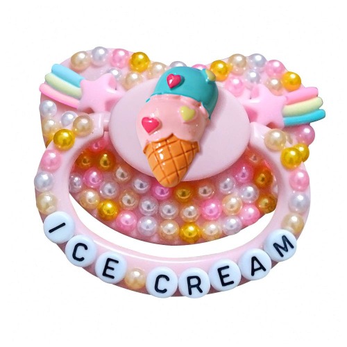 Icecream Deco Pacifier - Double Scoop