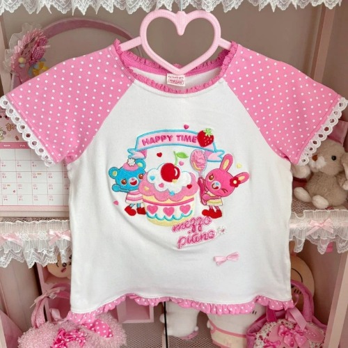 Little Kawaii Friends Crop Top - M