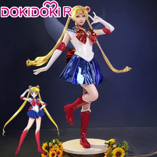 DokiDoki-R Anime Sailor Moon Cosplay Tsukino Usagi Costume | S-PRESALE