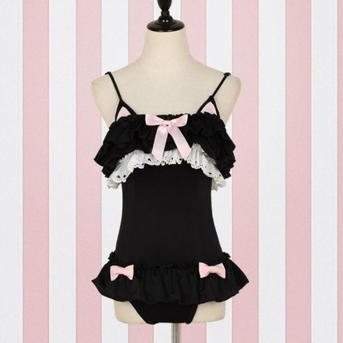 Black Cat Onesie - Black / M