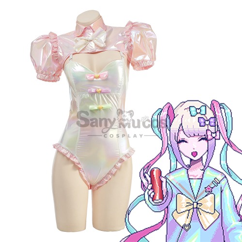 【In Stock】Game Needy Streamer Overload Cosplay KAnge Swimsuit Cosplay Costume - S