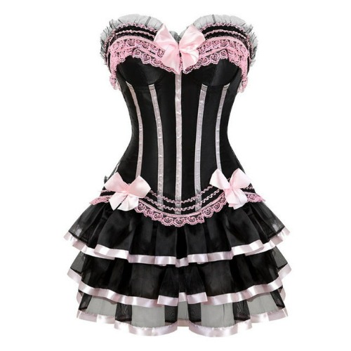 Authentic Corset Dresses - Pink / S