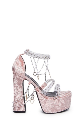 Holy Revelation Platform Heels - Pink | US 8