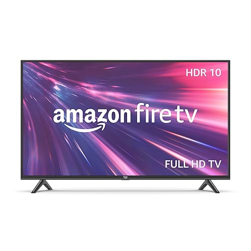 Amazon Fire TV 40" 2-Series (newest model), HD smart TV with Fire TV Alexa Voice Remote, stream live TV without cable - 40-inch - TV only
