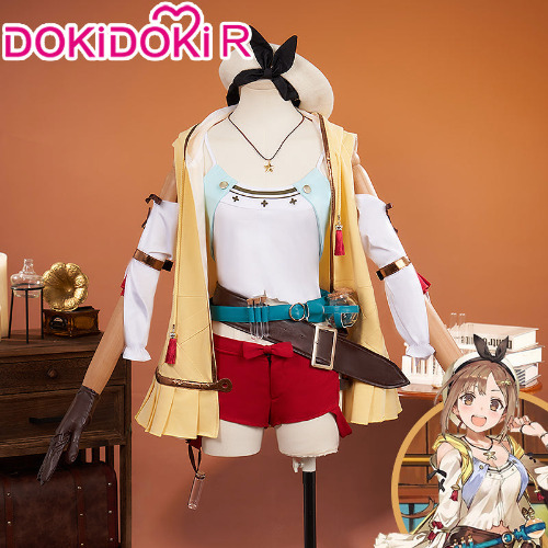 DokiDoki-R Game Atelier Ryza: Ever Darkness & the Secret Hideout Cosplay Reisalin Stout Cosplay Costume | M-Order Processing Time Refer to Description Page