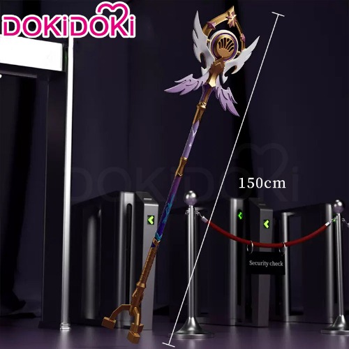 DokiDoki Game Honkai: Star Rail Cosplay Robin Prop PU Stand Microphone | One Size(Height: 150cm)-Order Processing Time Refer to Description Page