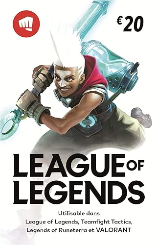 League of Legends €20 Carte-cadeau | Riot Points - Code Jeu PC - €20 Carte cadeau