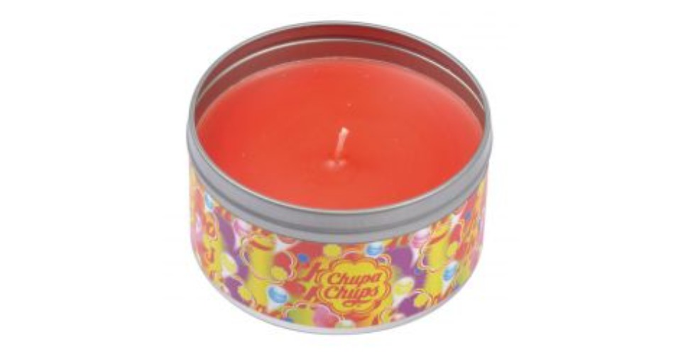Bougie Parfumée "Chupa Chups" 8cm Fraise