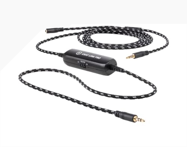 Elgato Chat Link Pro - Audio Adapter, for PS5, PS4, Nintendo Switch, Capture Voice Chat, Gameplay Sound, Extra Long Cable, Black - Accessories - Chat Link Pro