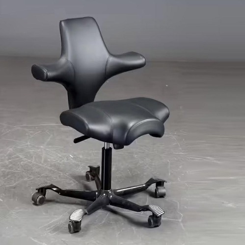 Capisco Saddle - Black Leather