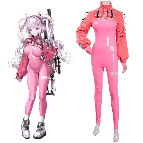 NIKKE:goddess of victory - Alice Cosplay Costume Jumpsuit Outfits Halloween Carnival Party Suit | Female / XXL