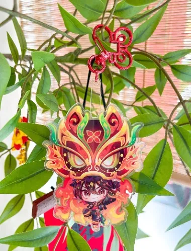 Gaming Blinking Wushou Dance Charm