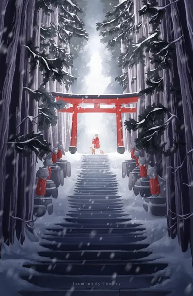 Kita Shinsuke Shrine Print