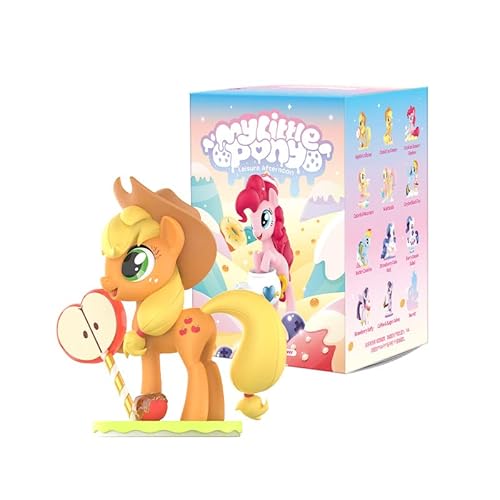 POP MART My Little Pony Leisure Afternoon Series, My Little Pony Blind Box Figures, Random Design Action Figures Collectible Toys Home Decorations, Holiday Birthday Gifts, Single Box - Leisure Afternoon - Single Box