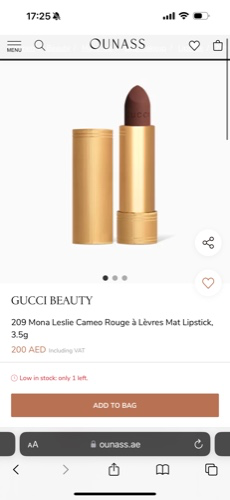 gucci lipstick
