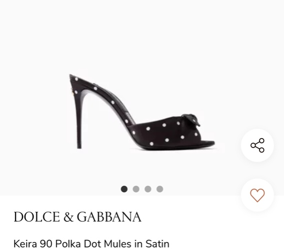 Dolce and Gabbana mules 
