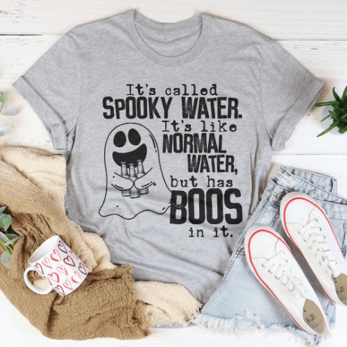 Spooky Water Tee - Athletic Heather / 2XL