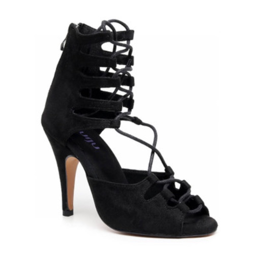 Amalia - Lace Up Open Toe Heel Dress Sandal