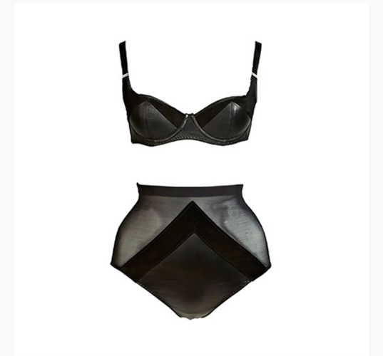 Ava Leather & Suede Balcony Set | Default Title