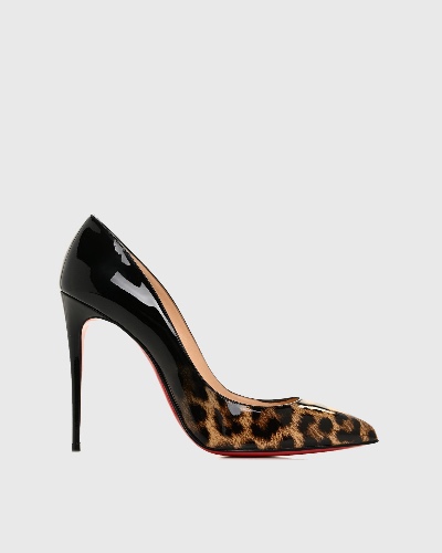 Zarina Leopard Print Pumps In Ombre | US9 / EU38