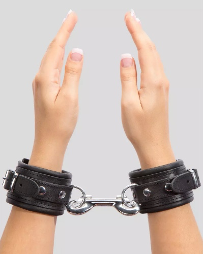 DOMINIX Deluxe Leather Wrist Cuffs