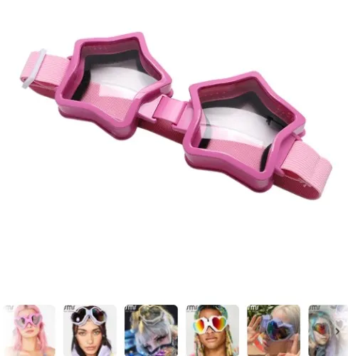 Star / heart shaped goggles