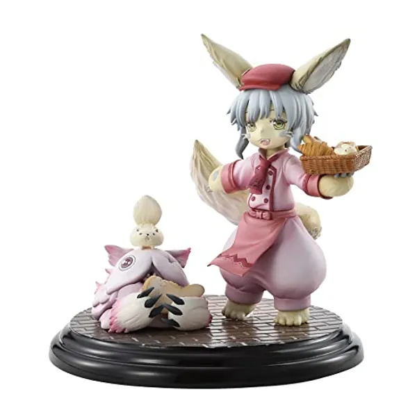 Bell Fine Made in Abyss: Nanachi and Mitty Non-Scale PVC Figure, Multicolor