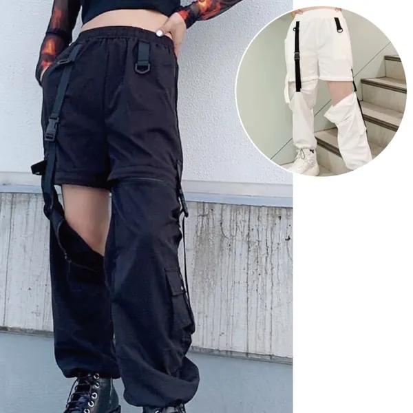 【金曜17時まで▶658円OFF！】ベルト×ZIPデザインカーゴパンツ | VOLCAN&APHRODITE 