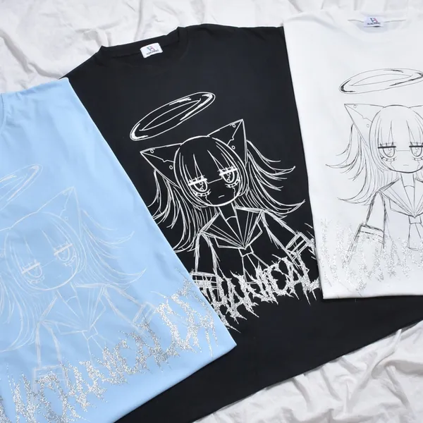 【新作】メカネコセーラーBIG Tシャツ(3色展開) | VOLCAN&APHRODITE 
