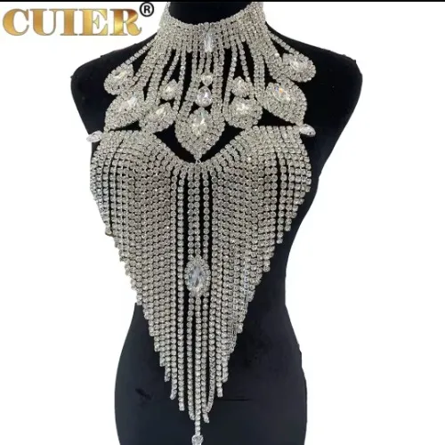 Rhinestone halter top