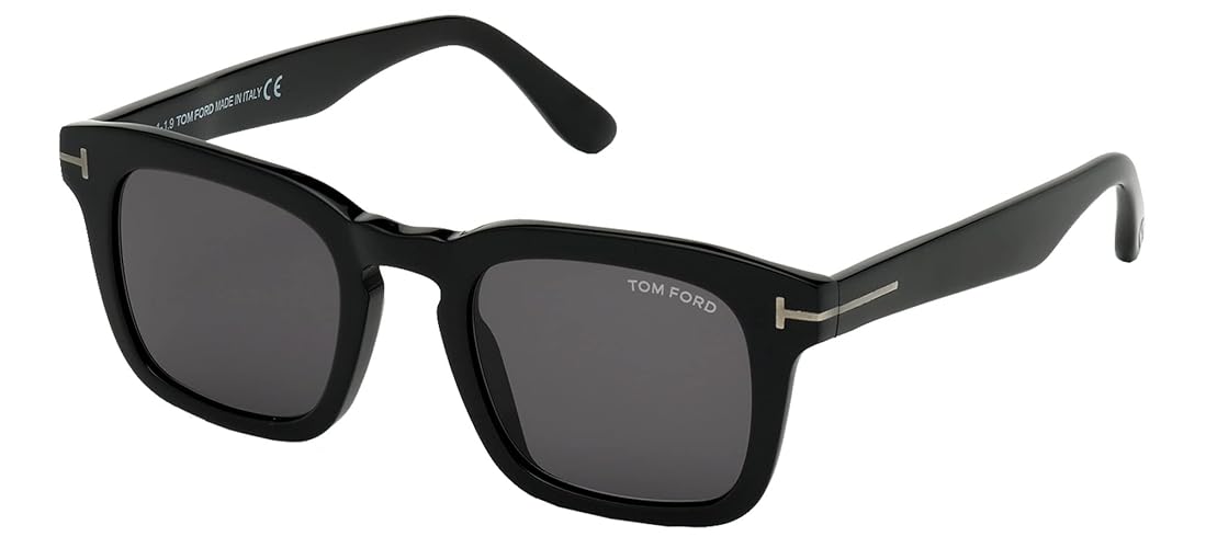 Tom Ford Dax Sunglasses - Black - 48.0 Millimeters