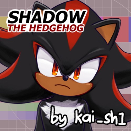 Shadow the Hedgehog『 Vtuber Model 』 - rainne🍊's Ko-fi Shop