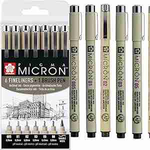 SAKURA Pigma Micron Fineliner-Set