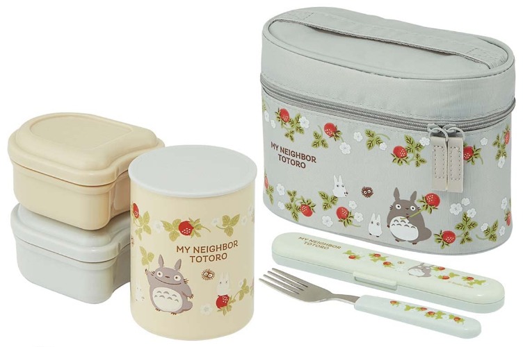 Skater KCLJC6AG-A Antibacterial Insulated Lunch Box, Lunch Jar, My Neighbor Totoro, 19.9 fl oz (560 ml) - Lunch Jar