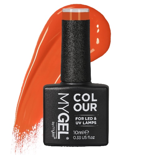 MYGEL by Mylee Nail Gel Polish 10ml [Pulp friction] UV/LED Soak-Off Nail Art Manicure Pedicure for Professional, Salon & Home Use [Yellow/Orange Range] - Long Lasting & Easy to Apply