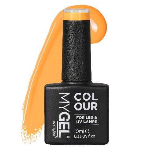 MYGEL by Mylee Nail Gel Polish 10ml [The Bright Side] UV/LED Soak-Off Nail Art Manicure Pedicure for Professional, Salon & Home Use [Yellow/Orange Range] - Long Lasting & Easy to Apply