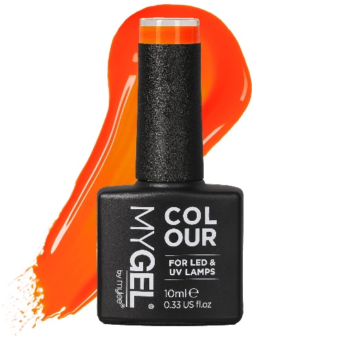 MYGEL by Mylee Nail Gel Polish 10ml [Flower power] UV/LED Soak-Off Nail Art Manicure Pedicure for Professional, Salon & Home Use [Neons Range] - Long Lasting & Easy to Apply