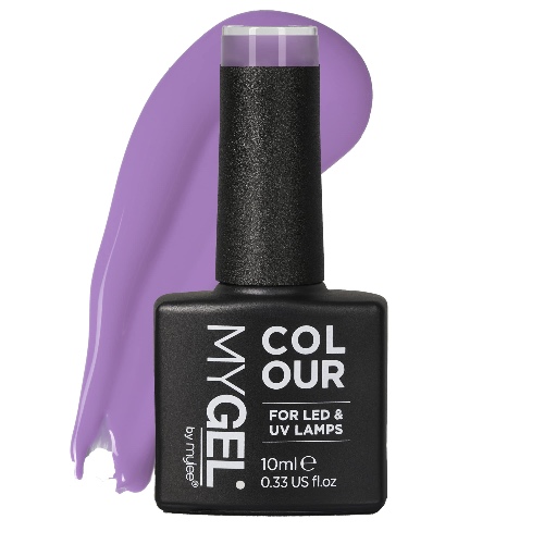 MYGEL by Mylee Nail Gel Polish 10ml [Lilac U a Lot] UV/LED Soak-Off Nail Art Manicure Pedicure for Professional, Salon & Home Use [Purple Range] - Long Lasting & Easy to Apply