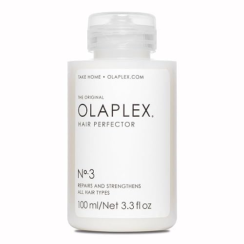 Olaplex No. 3 Hair Perfector Repairing Hair Treatment, Concentrated for Dry Damaged Hair, Repairs & Strengthens All Hair Types, 3.3 fl oz