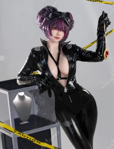Women Quency Costume - Jumpsuit with Mask Belt Nikke Cosplay | Top Quality Outfits for Sale