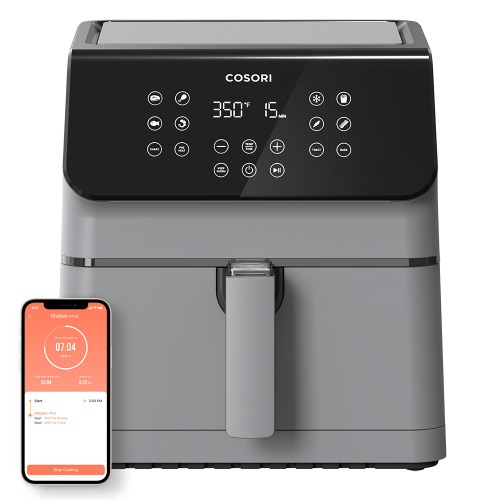 Pro II 5.8-Quart Smart Air Fryer Grey | Default Title