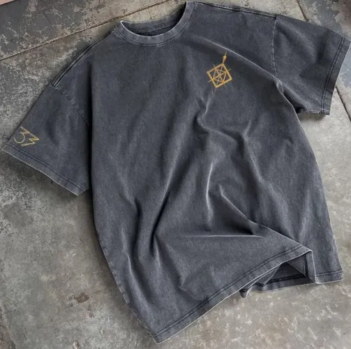 Embroidered Expedition 33 Badge Washed Tee