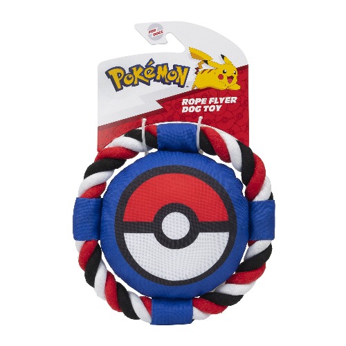 Pokémon Fabric Fetch Flyer Dog Toy
