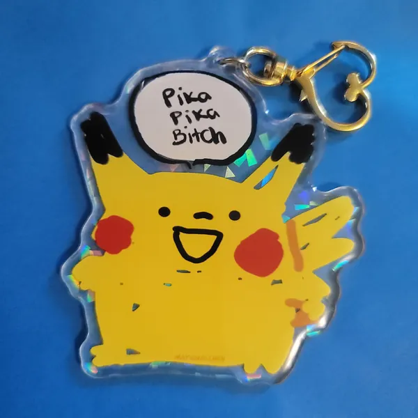 Fanart Pikachu Charm: Pika Pika B****