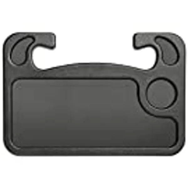 Cutequeen car Eating/Laptop Steering Wheel Desk (Black,16.62“ x 11.1” (2 in 1))