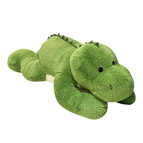 Mewkou 3.5 LB Dinosaur Weighted Stuffed Animals, 24 Inch Weighted Plush Animals Dino Plush Throw Pillow, Super Soft Cartoon Hugging Toy Gifts for Bedding - Dinosaur